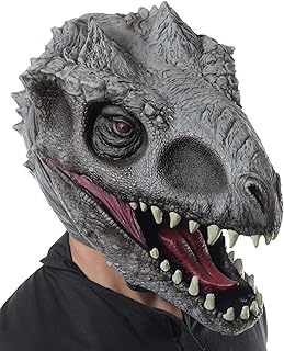 mascara terrorífica de dinosaurio