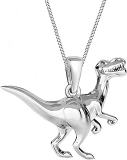 dinosaurios colgante con cadena 925 plata auténtica Dino regalo Idea