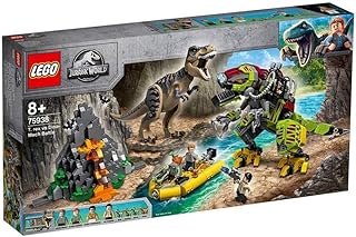 LEGO Jurassic World T. rex vs Dino-Mech Battle, New 2019 (716 Pieces)