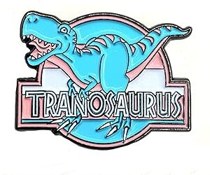 Tranosaurus Trans Pride Dinosaurio Tiranosaurios Rex LGBT