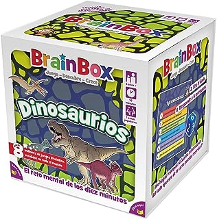 Green Board Games BrainBox Dinosaurios