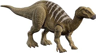 Jurassic World Dominion Roar Strikes Iguanodon dinosaurio articulado