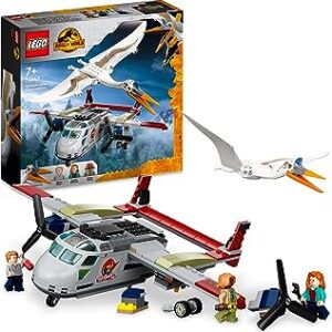 LEGO jurassic world emboscada aerea del quetzalcoatlus