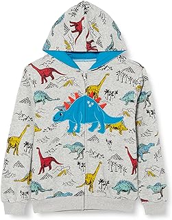 chaqueta con capucha de dinosaurios