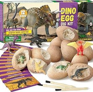 Huevos de Pascua de Juguete - Kit de Excavación para Arqueología y Paleontología