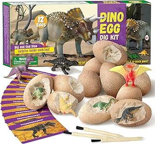 Huevos de Pascua de Juguete - Kit de Excavación para Arqueología y Paleontología