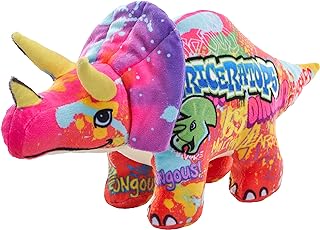 peluche triceratops multicolor
