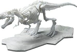 Maqueta de esqueleto fosilizado de limex nacarado de t-rex