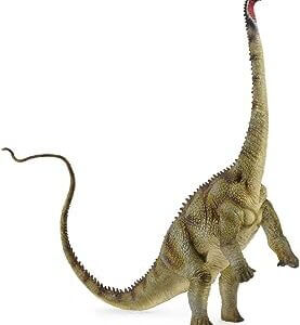 Figura de diplodocus encaramado a dos patas
