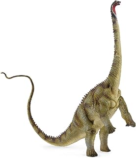 Figura de diplodocus encaramado a dos patas