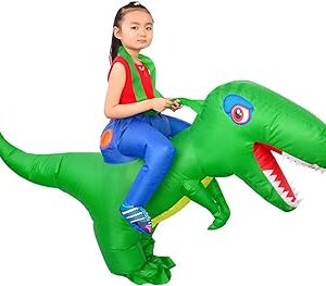 Disfraz de dinosaurio inflable infantil para niños