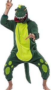 Dinosaurio Pijamas Unisex Felpa Cosplay Halloween