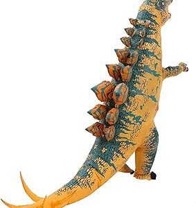 Disfraz Estegosaurio de dinosaurio Adulto Hinchable
