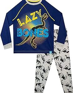 Pijama Lazy bones con esqueletos de dinosaurio