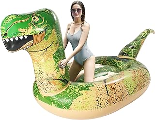 Inflable gigante para playa y piscina de dinosaurio