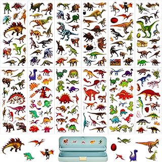 Laminas de pegatinas stickers de decoracion de dinosaurios