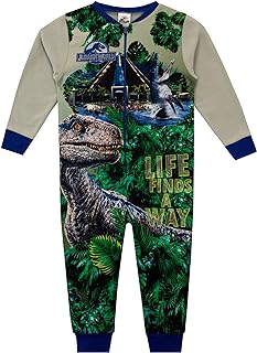 Jurassic World Pijama Entero para niños Dinosaurios