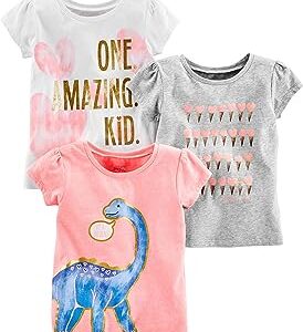 Camisas infantiles con dinosaurios