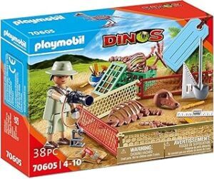 playmobil excavacion de dinosaurios