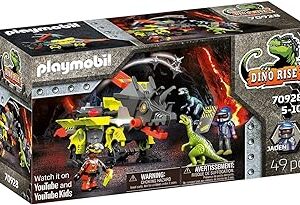 playmobil dinosaurios maquina de combate