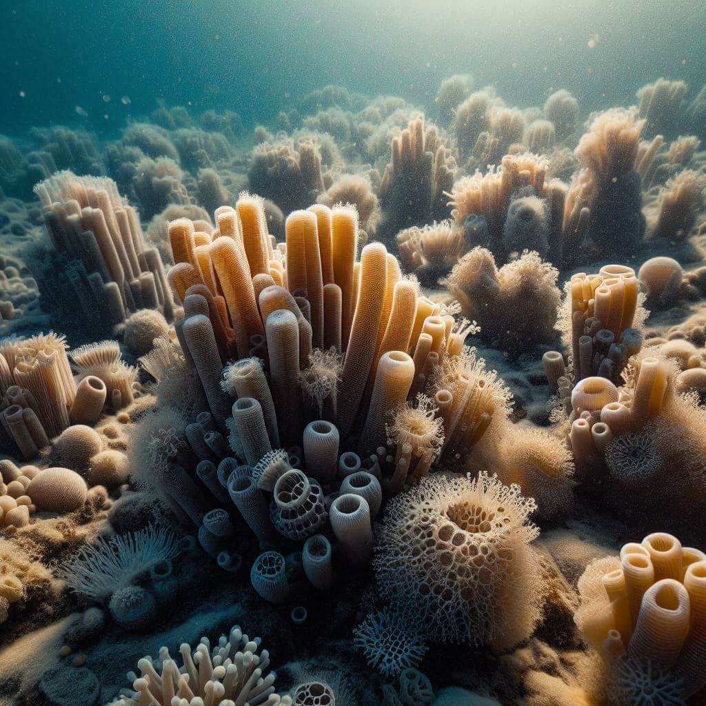 esponjas primitivas de eras anteriores a los dinosaurios