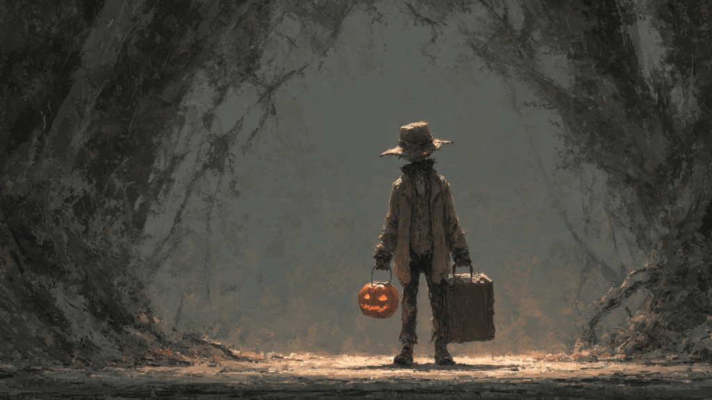 jack o'lantern en la leyenda de halloween